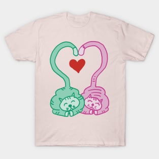 Cute couple cat T-Shirt